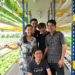 The CityFarm Malaysia team: (from left) Niew Ley Koon, Looi Choon Beng, Jayden Koay, Low Cheng Yang and (centre) Chew Jo Han. — CityFarm Malaysia