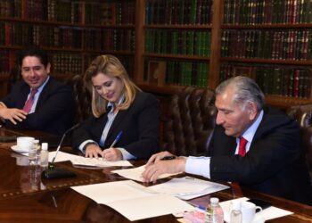 gobierno de Chihuahua firma convenio por la Boquilla