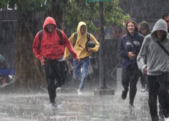 SACMEX presente ante los efectos de fuertes precipitaciones en la capital