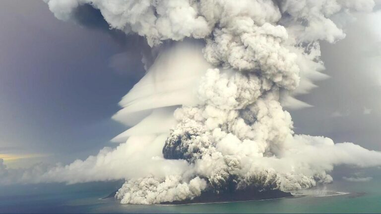 Volcán de Tonga redujo la capa de ozono en el hemisferio sur