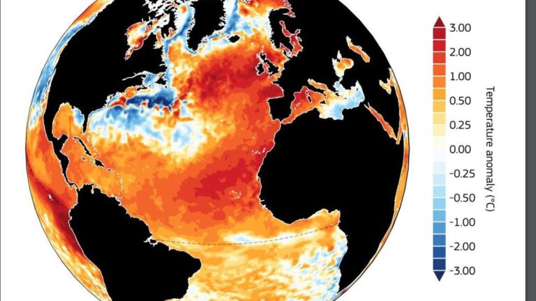 La temperatura del planeta está aumentando
