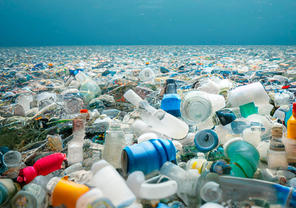 Globos, tenedores y botellas contaminan gravemente el agua en México