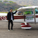 Desde una avioneta, Víctor González Herrera arrojó 14 mil bombas de vida para reforestar una zona de difícil acceso en el Estado de México.