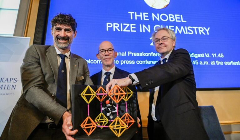 Los “bloques mágicos” que podrían salvar el planeta: tres científicos ganan el Nobel de Química por las estructuras metalorgánicas