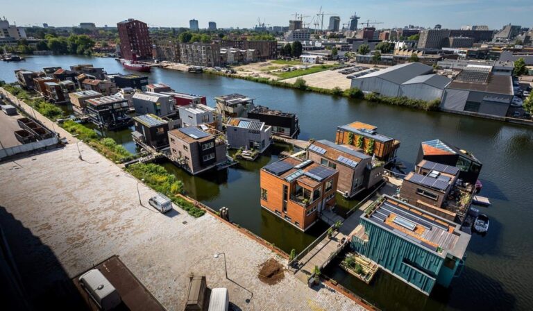 Barrios flotantes: la apuesta holandesa para un futuro que no se hunda