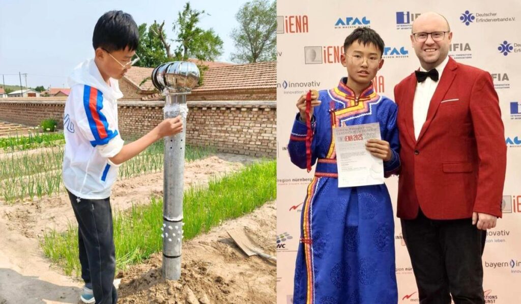 Adolescente chino crea un sistema de riego por condensación que podría cambiar la lucha contra la desertificación