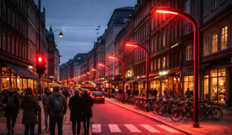 Farolas rojas para salvar murciélagos: la iluminación urbana que divide a Europa y abre debate en España