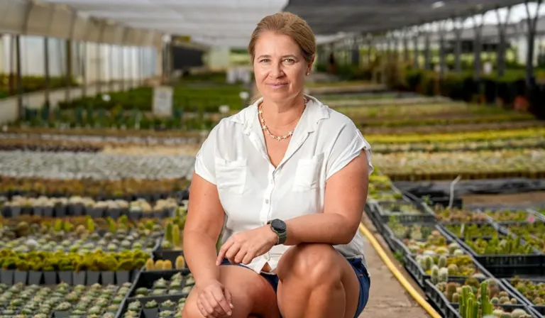 De un hobby adolescente a un gigante verde: así nació uno de los viveros de cactus más grandes de Argentina