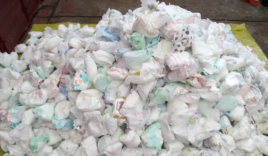 Hongos y reciclaje: la innovadora solución que podría cambiar el destino de los pañales