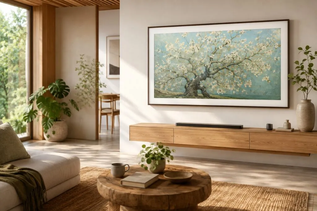 The Frame con tecnología sustentable y sensores para reducir el consumo de energía en el hogar