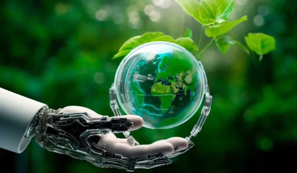 Impacto ambiental de la inteligencia artificial relacionado con centros de datos, consumo eléctrico, agua y crecimiento tecnológico.